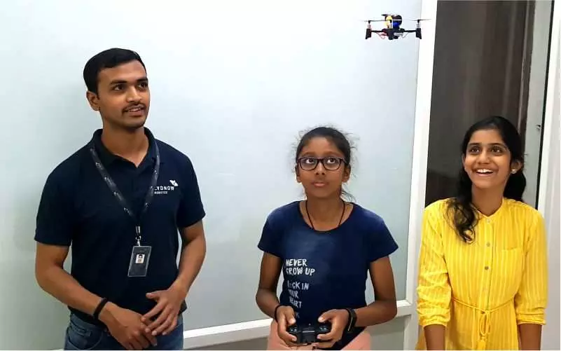 first point view racing drones development courses at lydnow robotics in pune