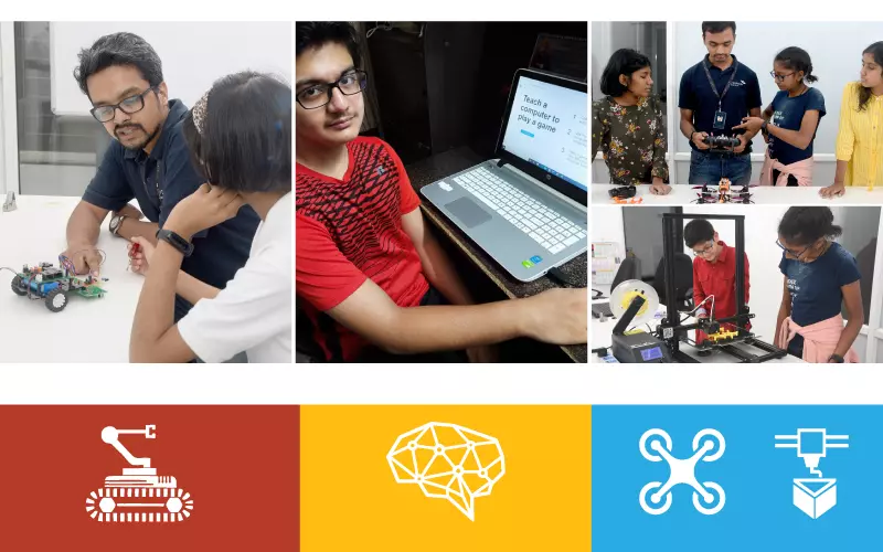 lydnow robotics beginner combo courses online in pune