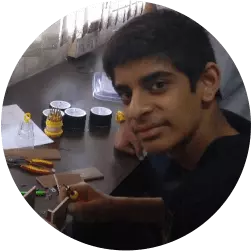 neel acharya has completed 5 levels of robotics and automation training with lydnow robotics